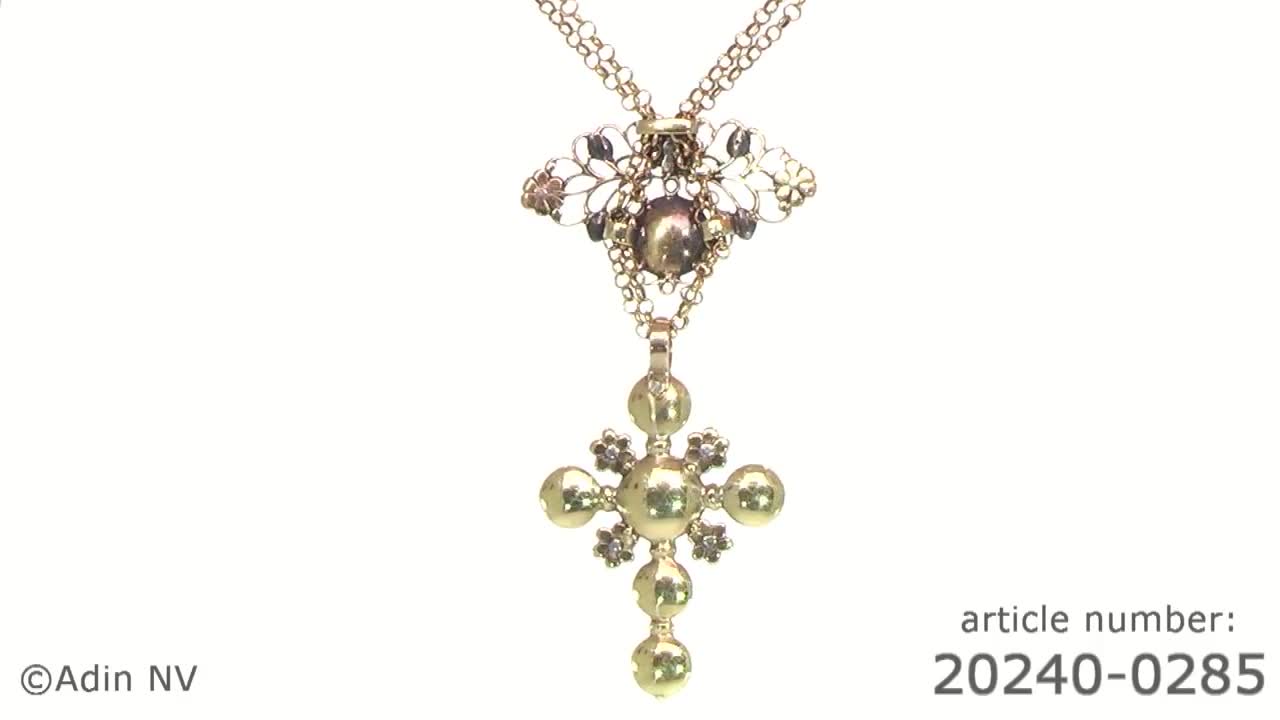 Antique 18th century Venetian Manin necklace - Gioielli venezia