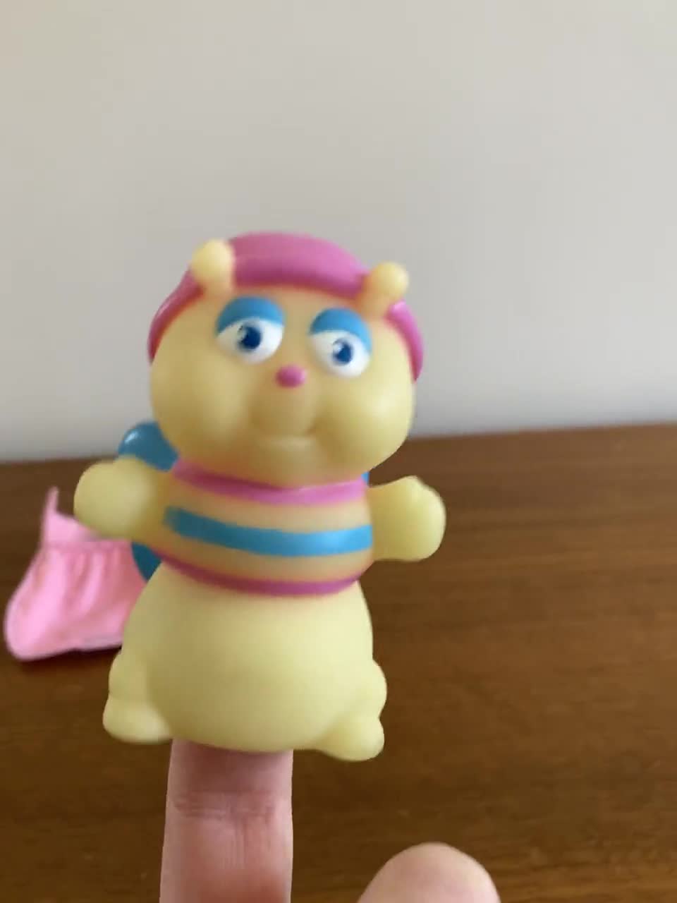 Glo Friends Glo Bug With Sleeping Bag | Vintage Hasbro Glo