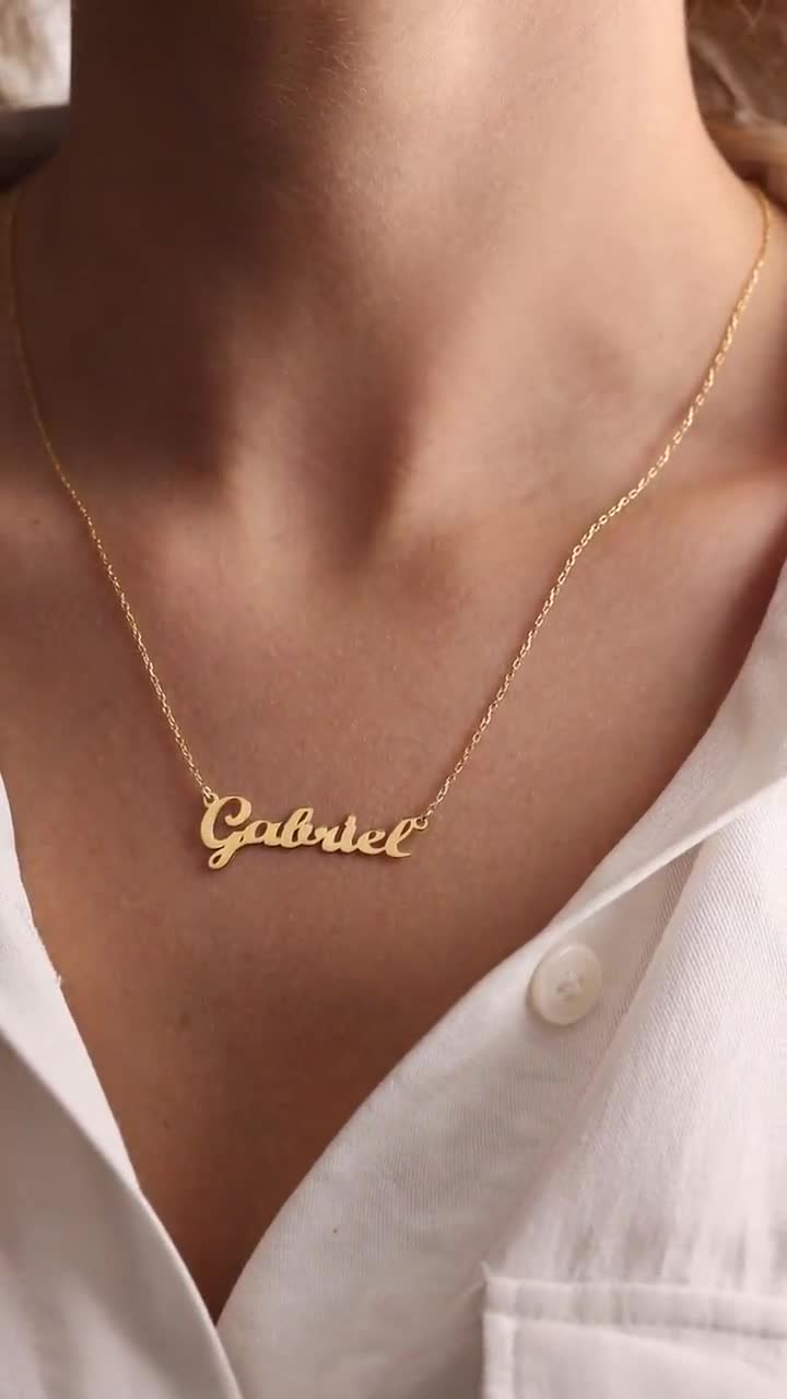 Gabriel name clearance necklace