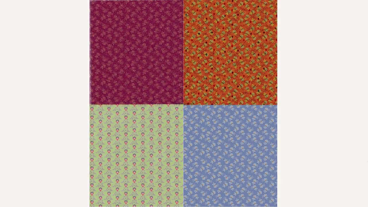 19th Century Sparklers Pam Buda - Parlor Paper (1085D MULTI