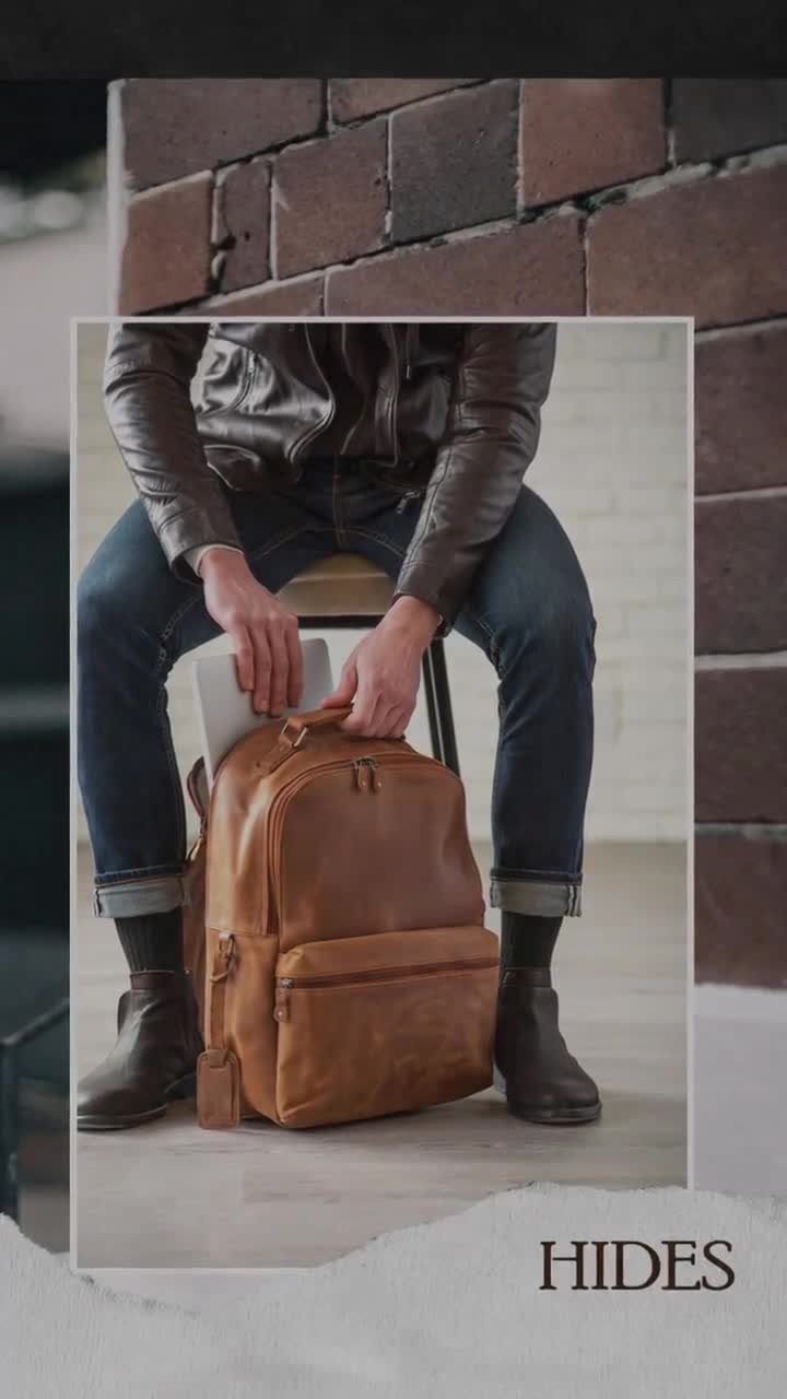Mens Leather Backpack  Shop The Chesterfield Brand for leather backpacks -  The Chesterfield Brand