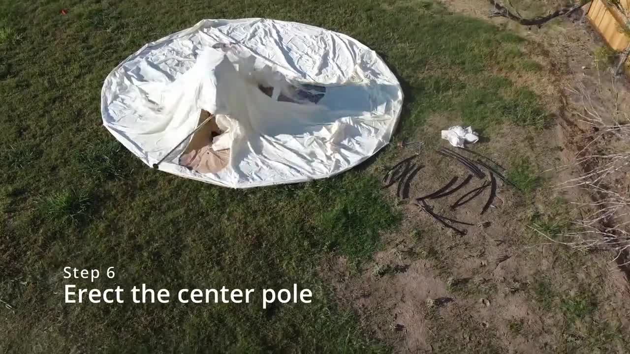 Astral Tent (20 Feet / 6 Meter) - Waterproof/Four Season/Glamping/Events/Resorts video poster