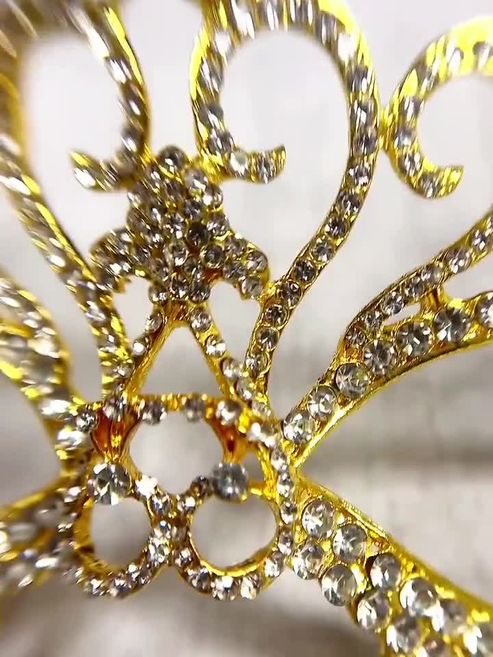Maschera Veneziana In Metallo Taglio Laser Con Strass E Asta, Accessorio Elegante Per Carnevale E Feste In Maschera
