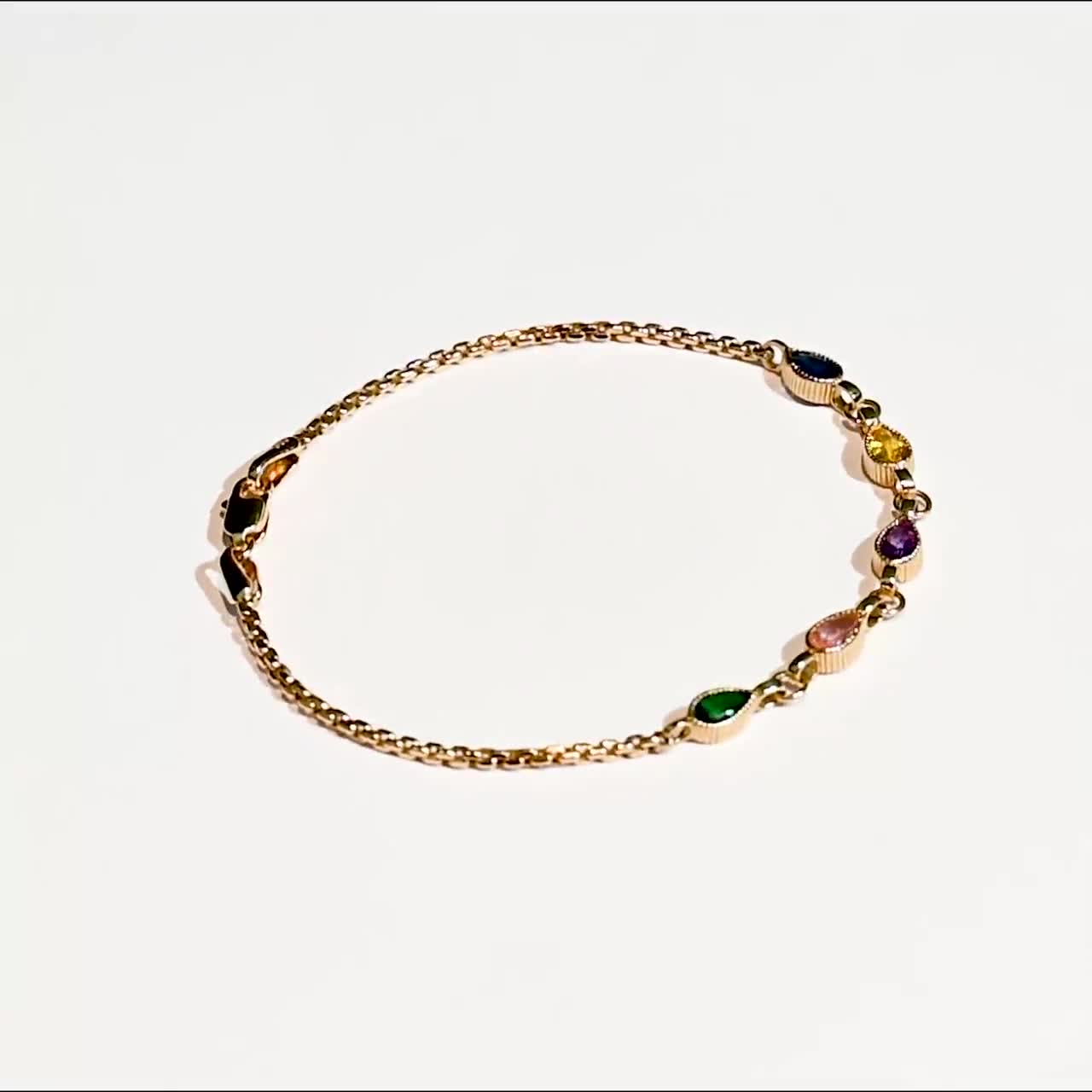 Monogram Sunrise Bracelet S00 - Fashion Jewelry