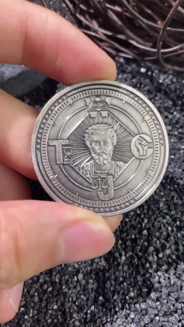 Stoic Store UK Cardinal Virtues Coin - Wisdom, Colombia