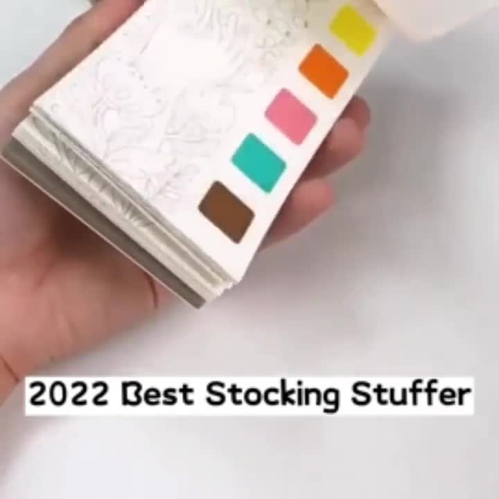 Custom Pocket Watercolor Painting Bookmarks Book for Kids Palette Paint Book  Water Coloring Drawing Book Toys Set with Brush - China Painting Book and  Drawing Toy price