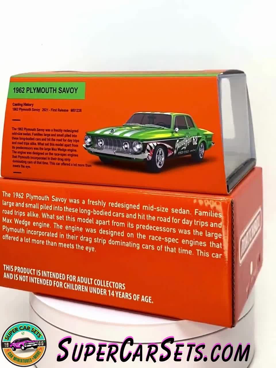 Matchbox Collectors - 1962 Plymouth Savoy, image size:960x1280