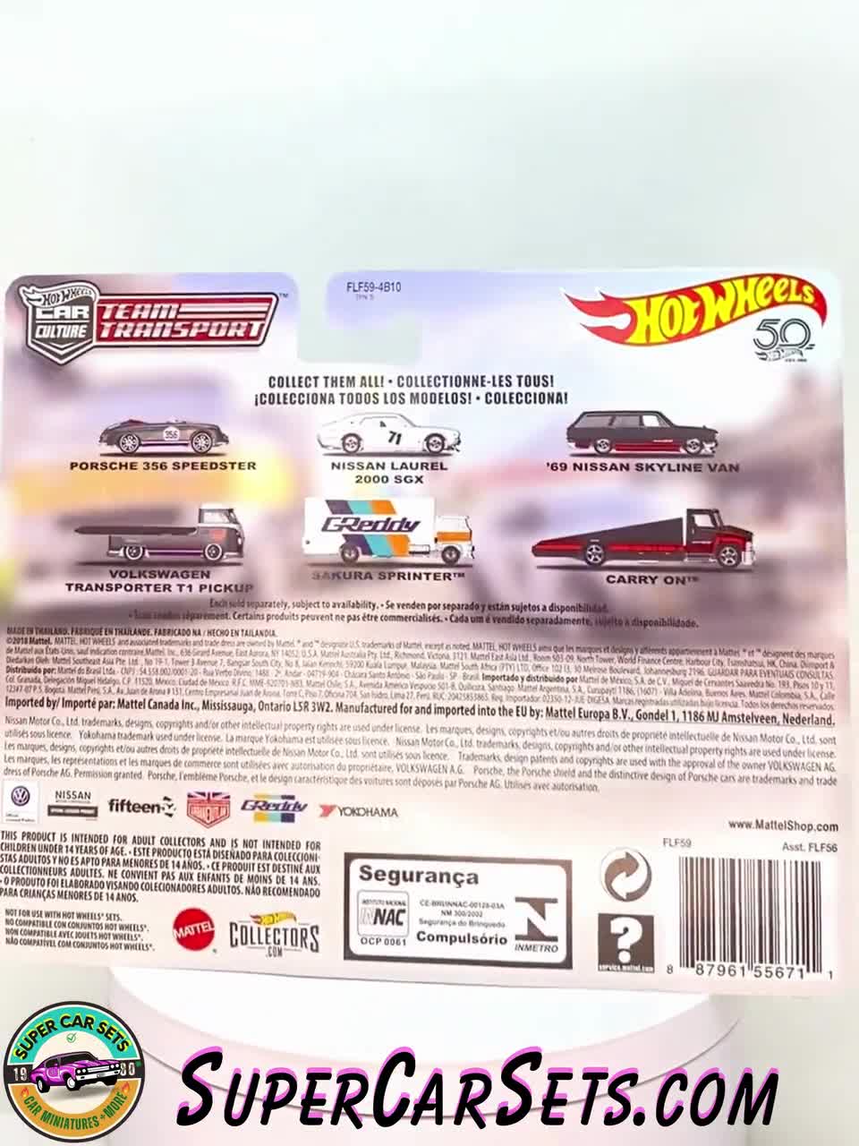 Nissan Laurel 2000 SGX Sakura Sprinter - Hot Wheels Team Transport