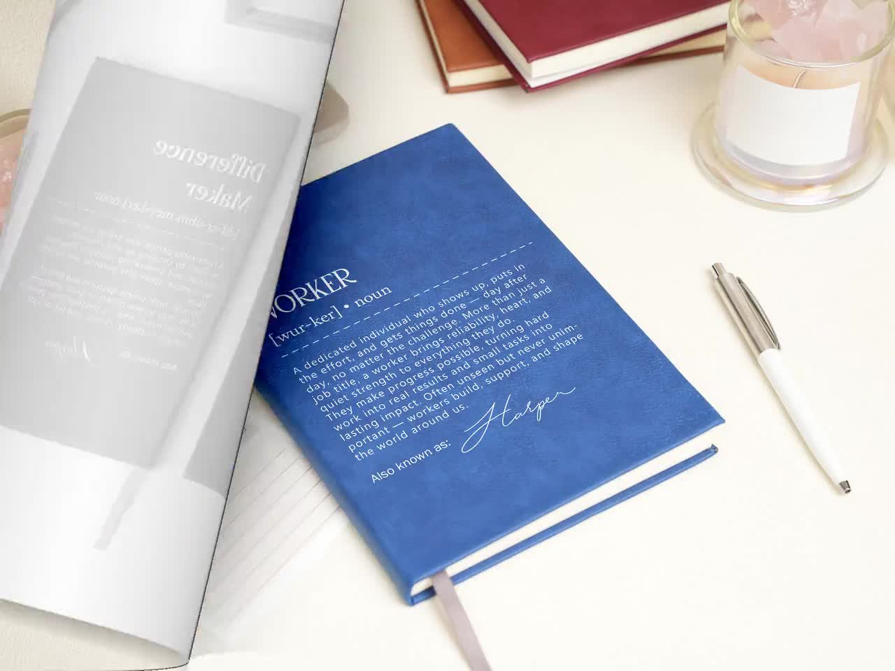 NGAEAK - Cuaderno De Piel Para Regalo De Graduación, Diseño De The Adventure Begins Felicidades