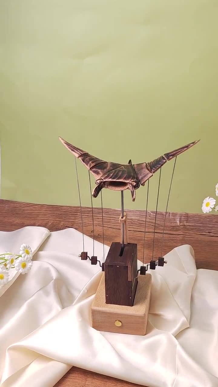 Art Mural Raie Manta En Bois Sculpté à La Main : Décoration Tropicale, 40 Cm (15 Po.) - Canada