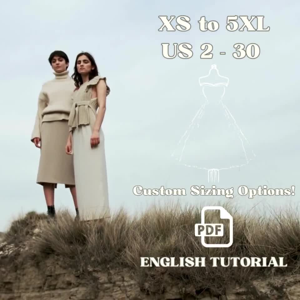 【未開封】Eaphi / PATTERN LACE EASY PANTS S8389 | Simplicity Sewing Pattern Misses' Pants with Length