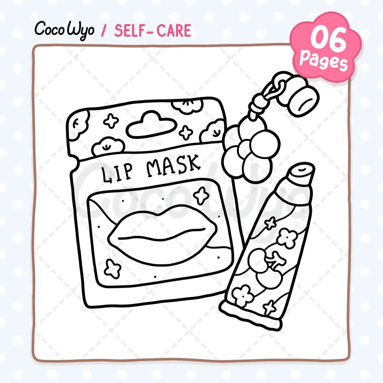 Autocuidado: Libro para colorear con ilustraciones lindas y fáciles para niñas y adultos de Coco Wyo video poster