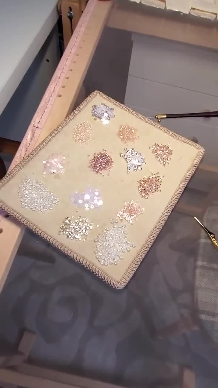 Cadre De Broderie Rectangulaire Réglable En Bois 60 X 100 Cm