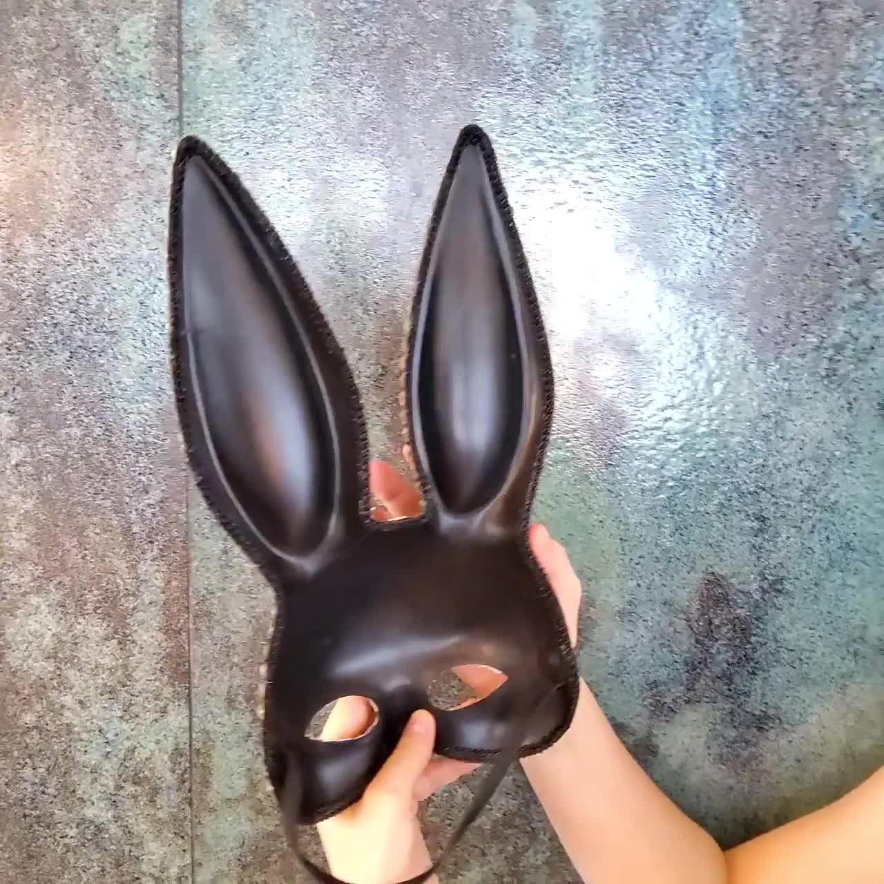 Máscara de conejito Hombres Egipcio Conejo Animal Halloween Disfraz