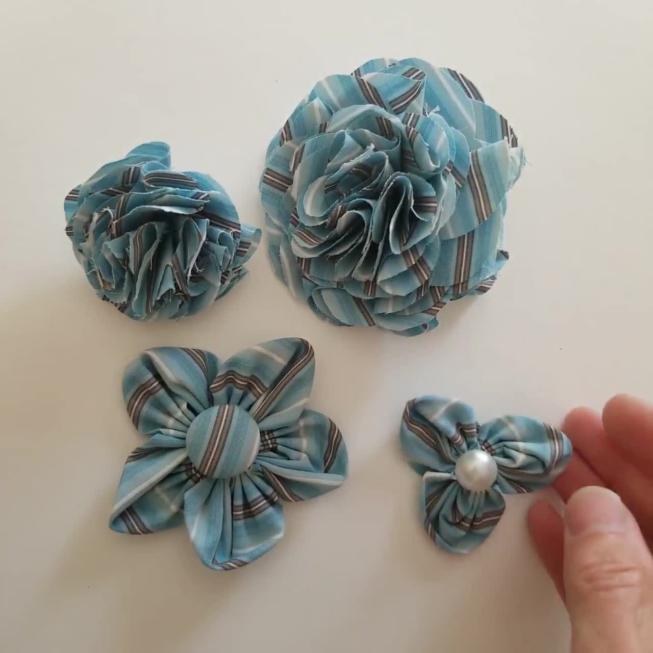 Custom Flower Lapel Pins from Clothing — Memorable Handmade Gifts