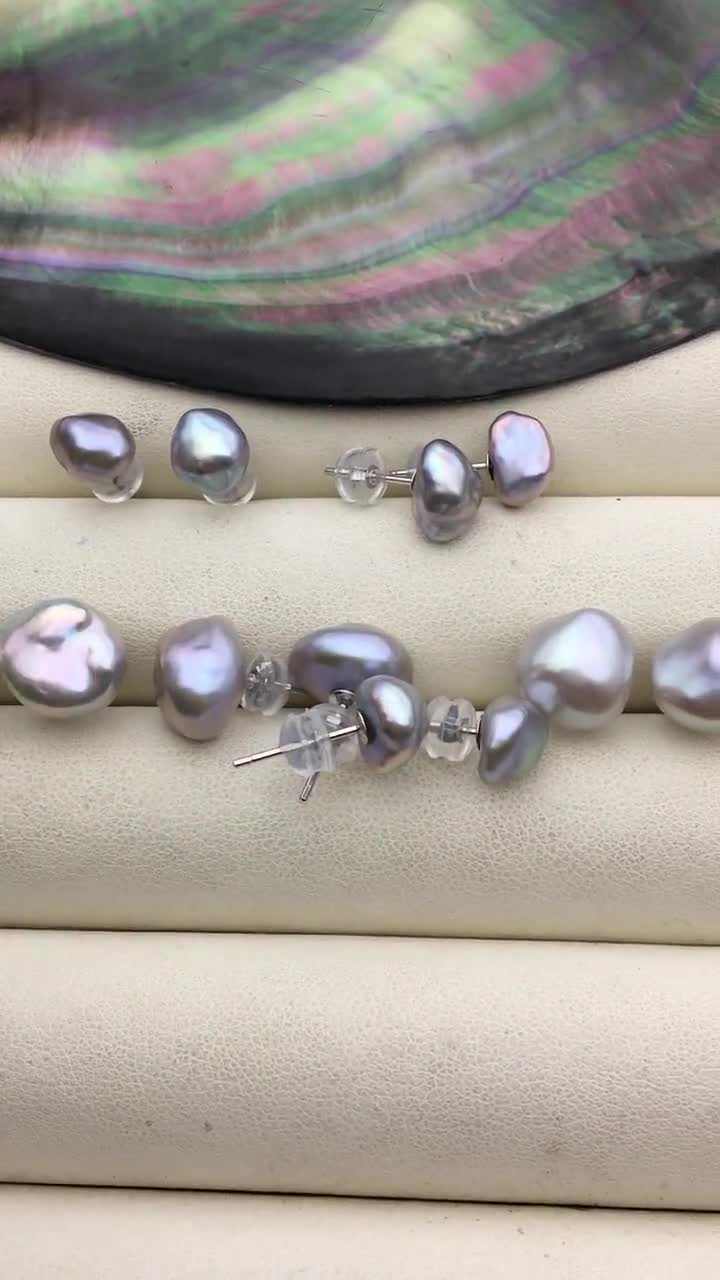 Bracciale A 2 File Di Perle Bianche AKOYA Naturali AAA Da 6-7 - Foto 5