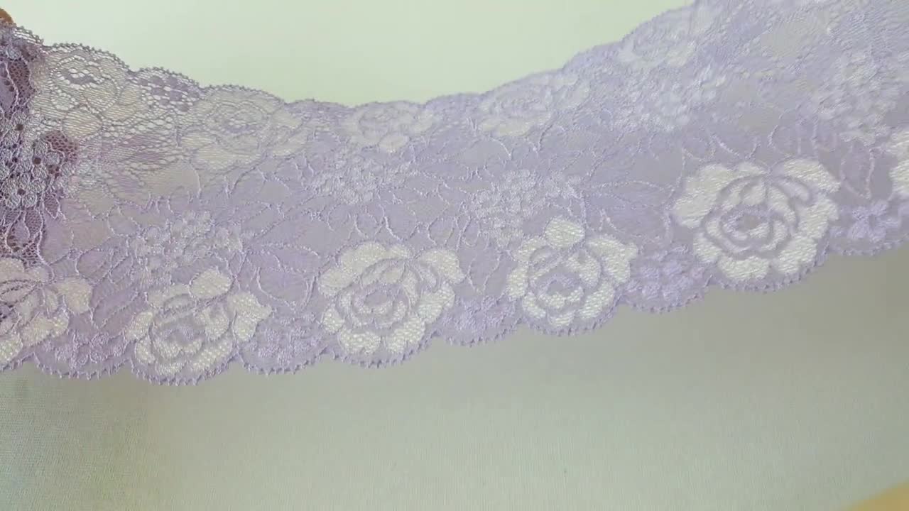 23cm Lace Fabric Delicate Lace Trim with Wide Nylon Lace Scalloped Edge  Suitable for Clothing Accessories[Big red] Cards : : Home &  Kitchen