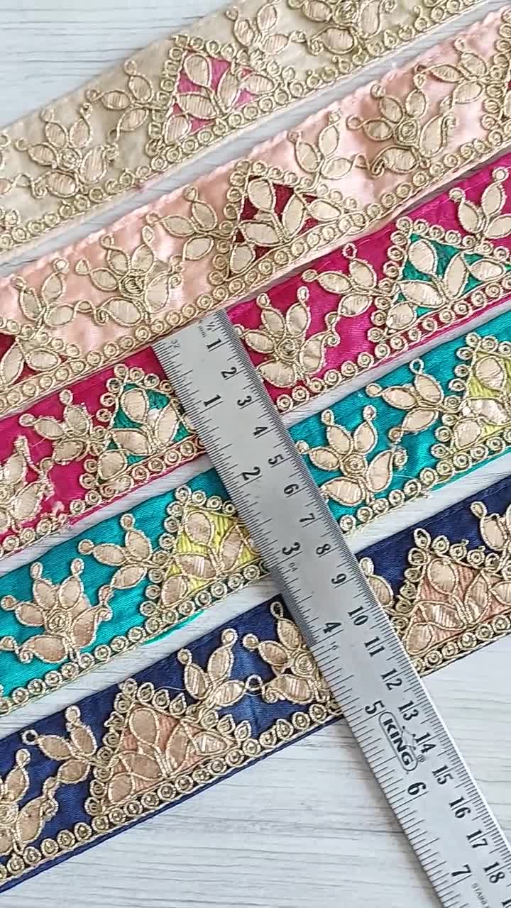 Classy Kota Silk Sarees With Allover Embroidery Work and Lotus Designed  Embroidery work and contrast Weaving Borders ….With Blouse… | Instagram