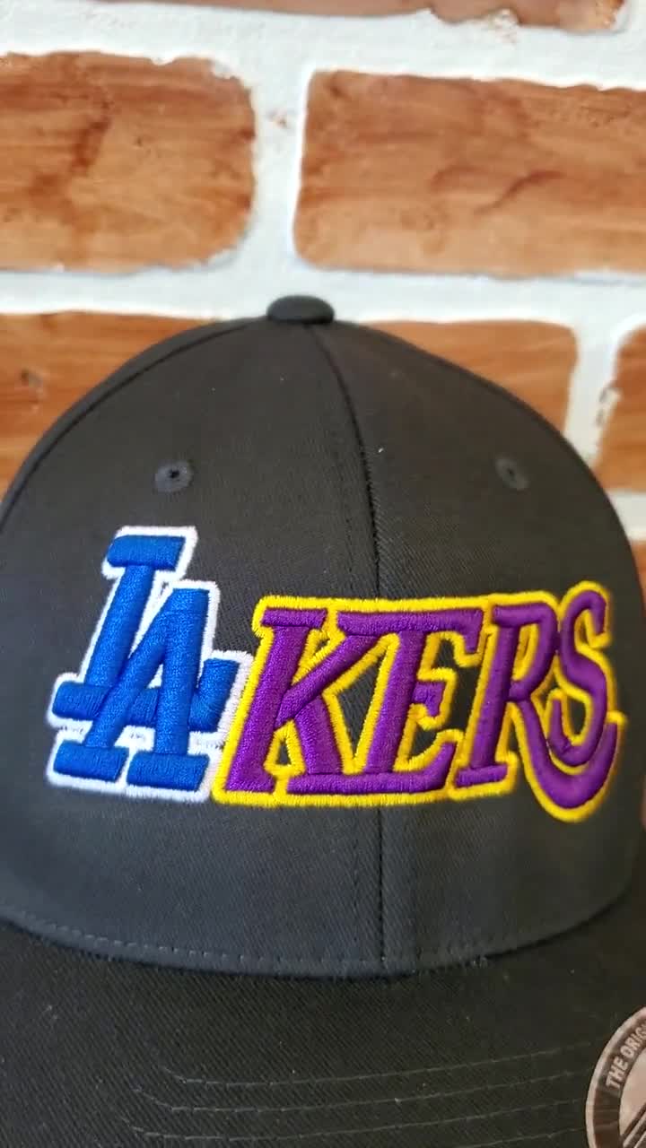 Los Angeles Dodgers / Lakers Flexfit Classic Fitted Hat -  Norway