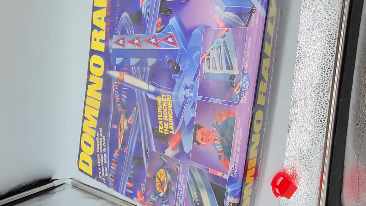 Vintage Domino Rally Galaxy Explorer Set. 