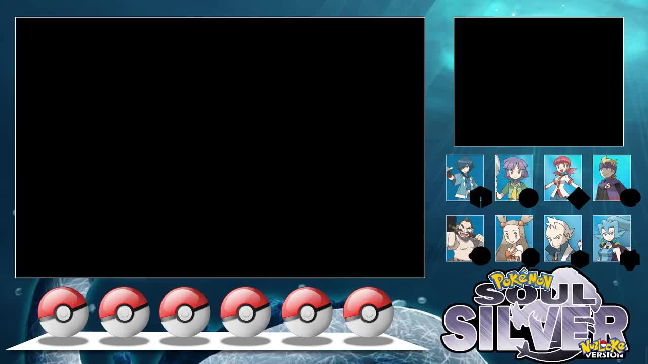 Pokémon Heartgold Overlay/layout for /twitch -  Sweden