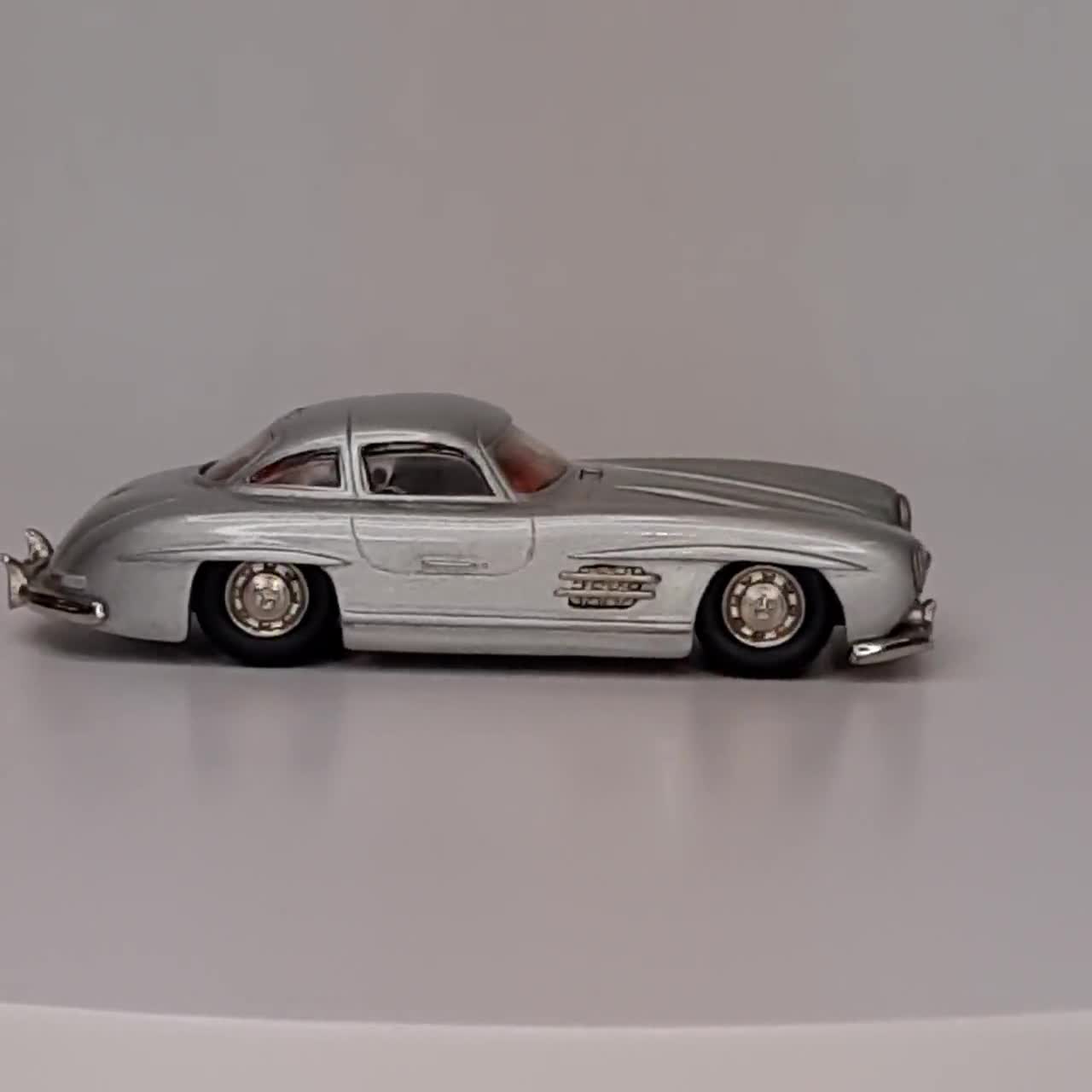 Western Models Mercedes 300 SL Gullwing 1059 Die Cast Car 1:43 Silver  Plumbies