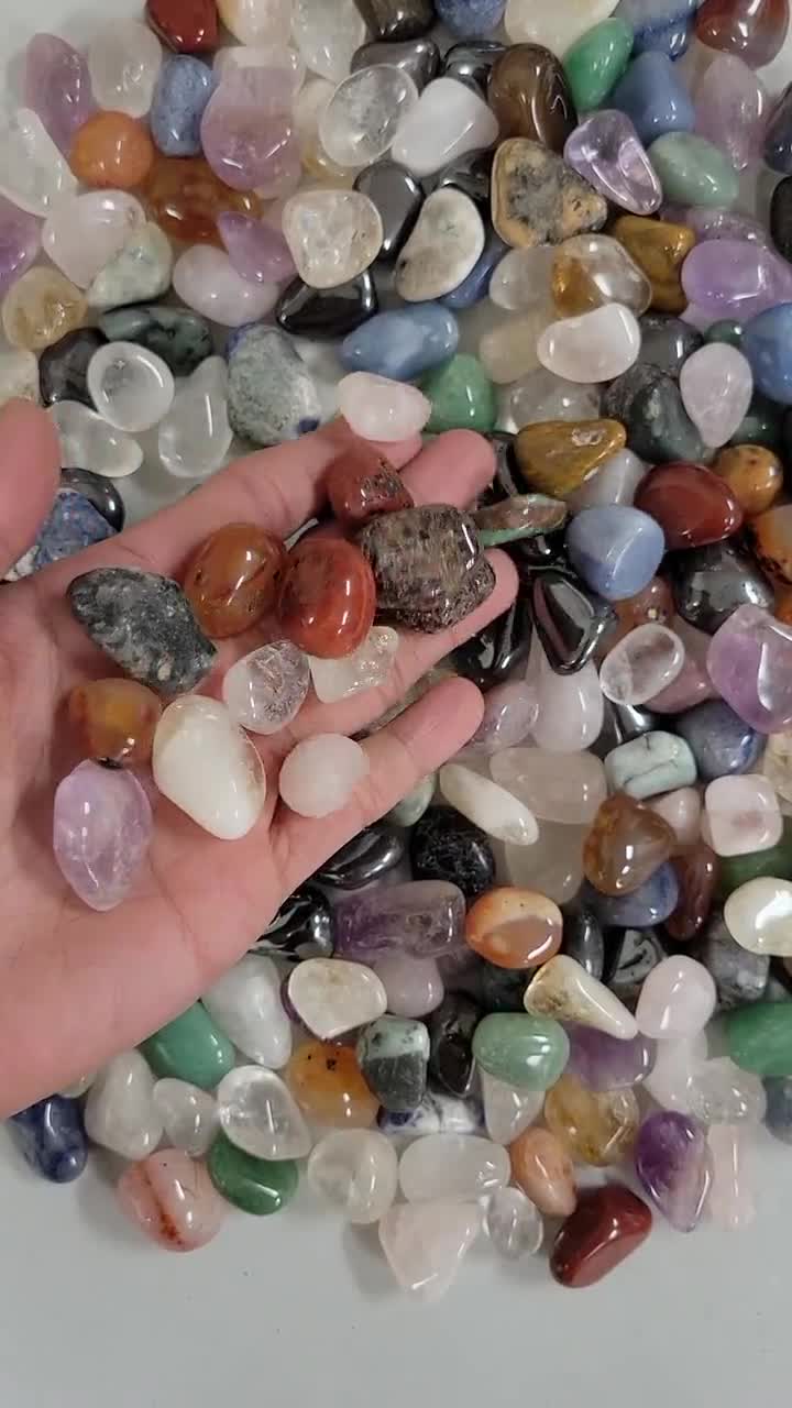 Crafters Collection Mixed Crystals: Bulk Gemstones, Natural Raw