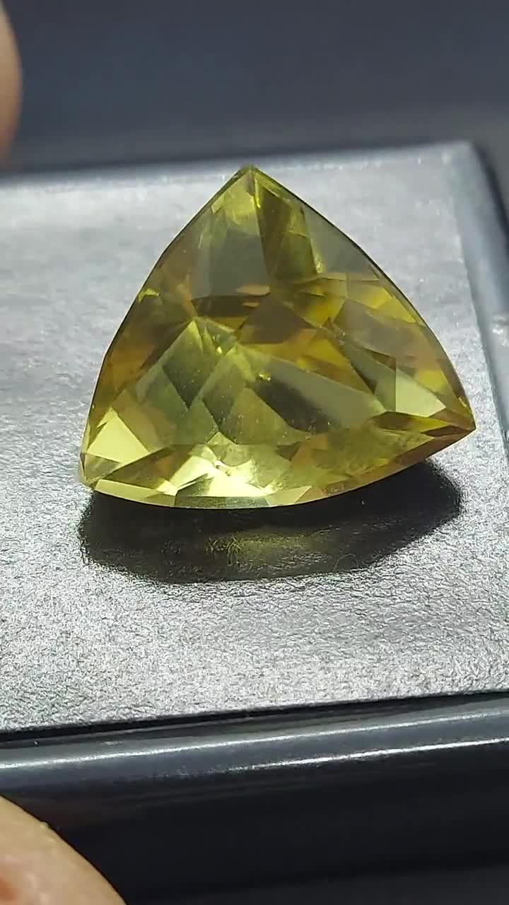 AAA天然シトリン宝石 - ルースファセットシトリン8.20 CTS