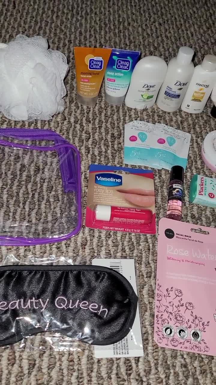 Mini Body Essentials Care Package/ on the Go Bag/ Travel Bag/ Travel  Toiletries/ Body Essentials Box 