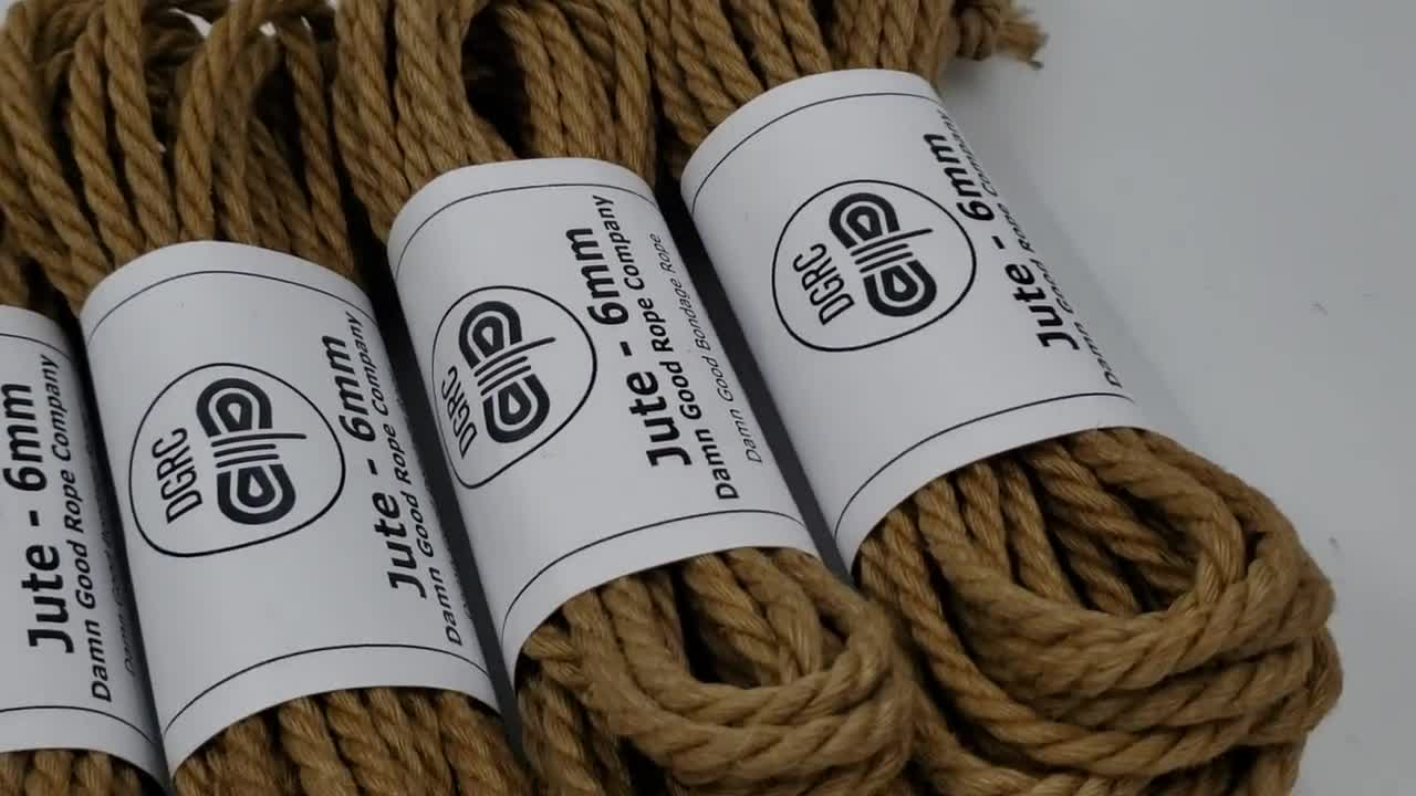 Shibari Rope Beginners Kit Jute for Bondage 
