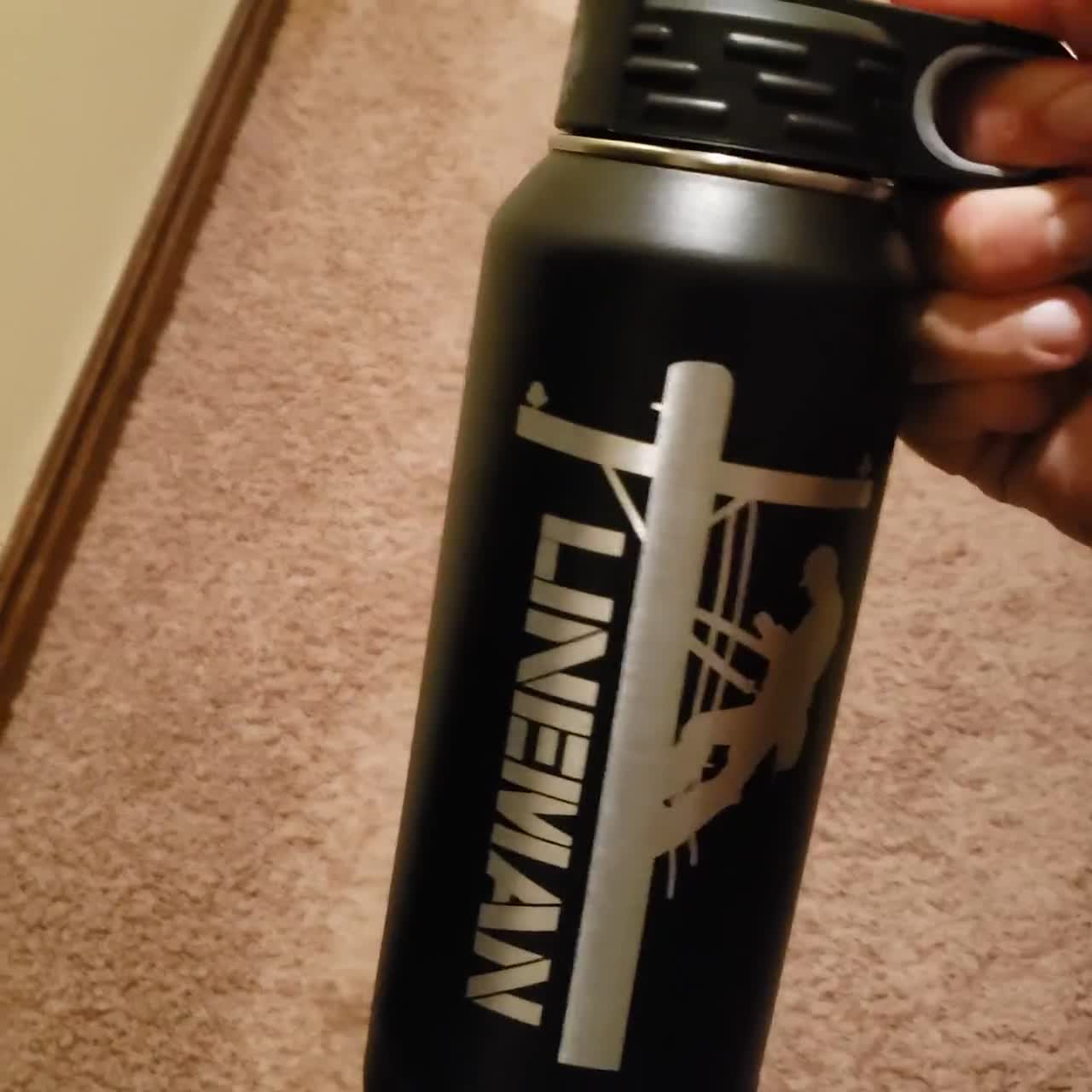 Lineman Water Bottle – JFWcreations