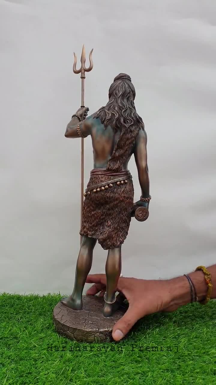 Shiva Statue, 51 CM Bonded Bronze Standing Shiva Idol, Shiv, Siva