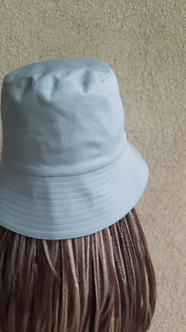Women's Ice-mint Cotton Sun Hat With Brim 3 Inch, Summer Cotton Bucket Hat,  Nudes Colors Hats, Active Style Clothes, Bucket Sun Hat Panama 