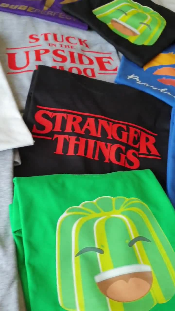 stranger things T-shirt  Stranger things tshirt, Stranger things shirt, Roblox  t shirts