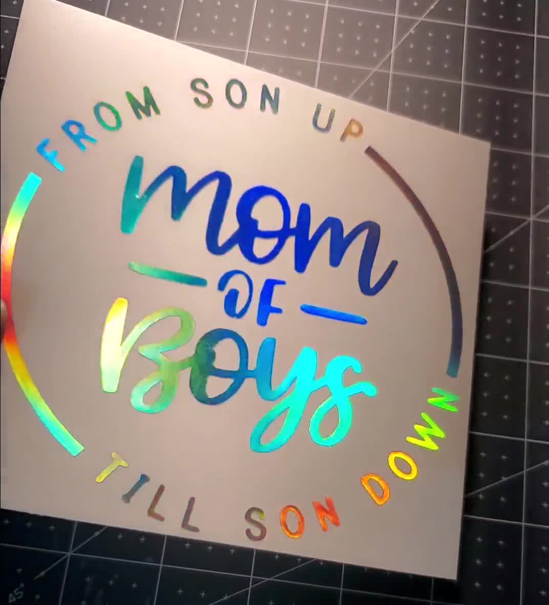 Boy Mom Sticker for Sale by ZefirDesign