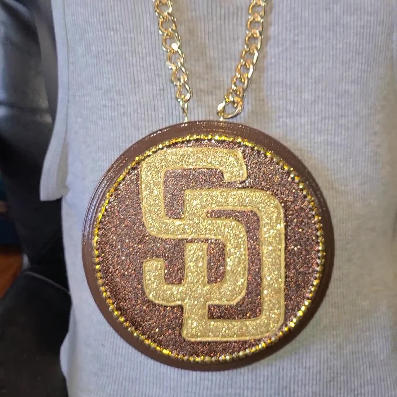 San Diego Padres Chain San Diego Turnover Necklace Padres -  Sweden