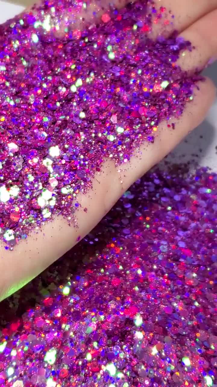 Mermaid Color Shift Nail Glitter Mix - Madison