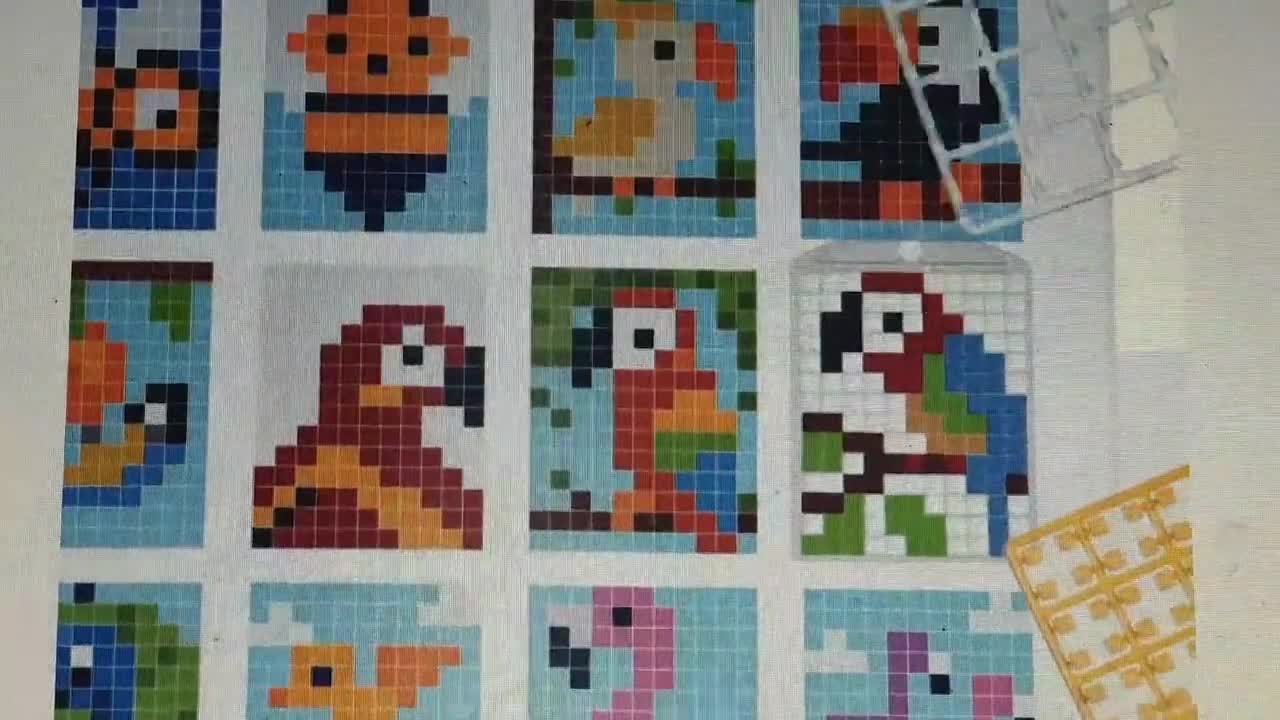 PixelHobby Penguin Girl Mosaic Art Kit