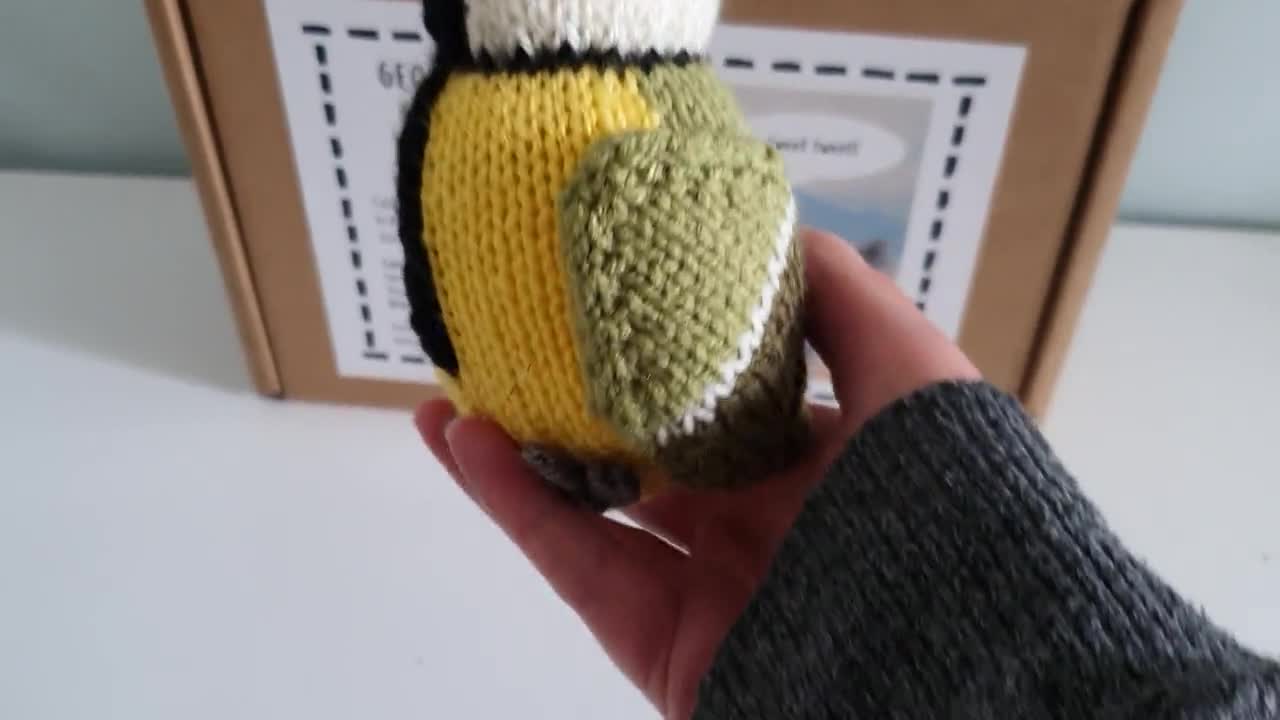 Great Tit Knit Kit All You Need to Knit a Cute Great Tit -  Norway