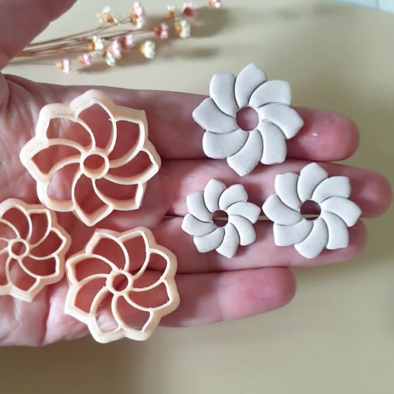 Argilla polimerica per principianti: crea gioielli floreali