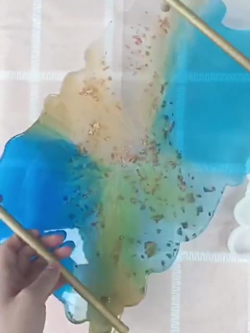Silicone Tray Molds With Lip For Epoxy Resin - Even A 7 Year Old Can Make  Beautiful Resin Art 