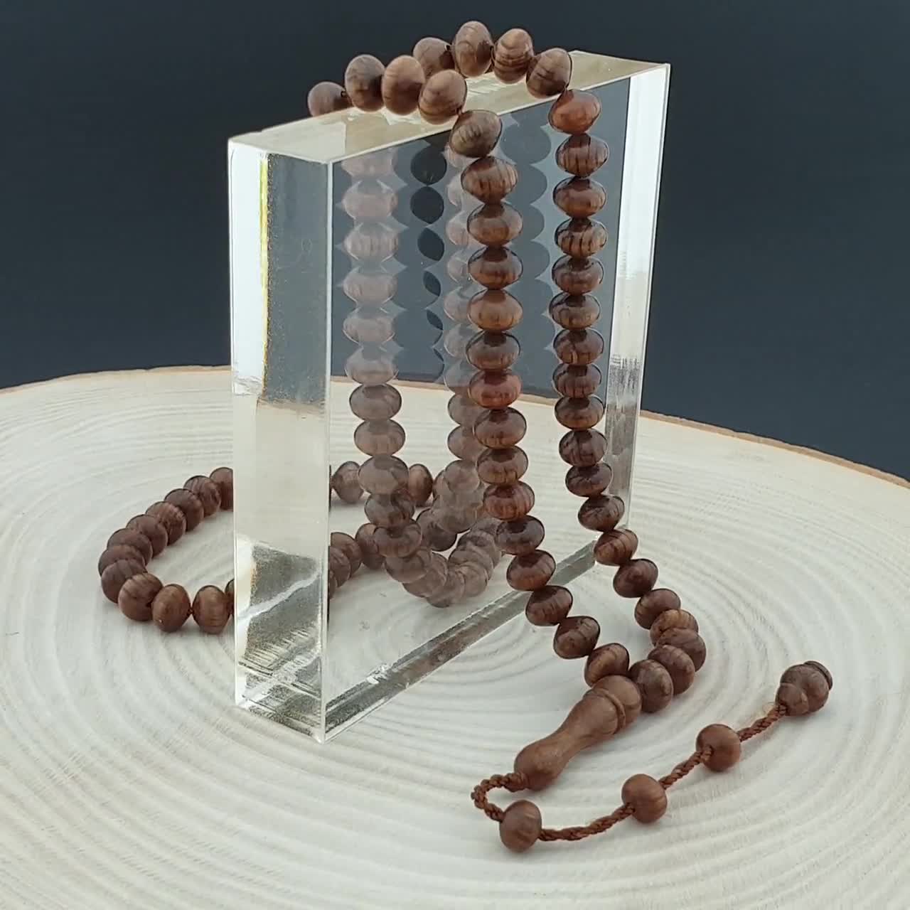 Oak Tree 99 Beads Islamic Prayer Beads for Muslim Misbaha Ottaman TURKEY  205005 Tasbih Tasbeeh Tesbih Rosary Original Real -  Canada