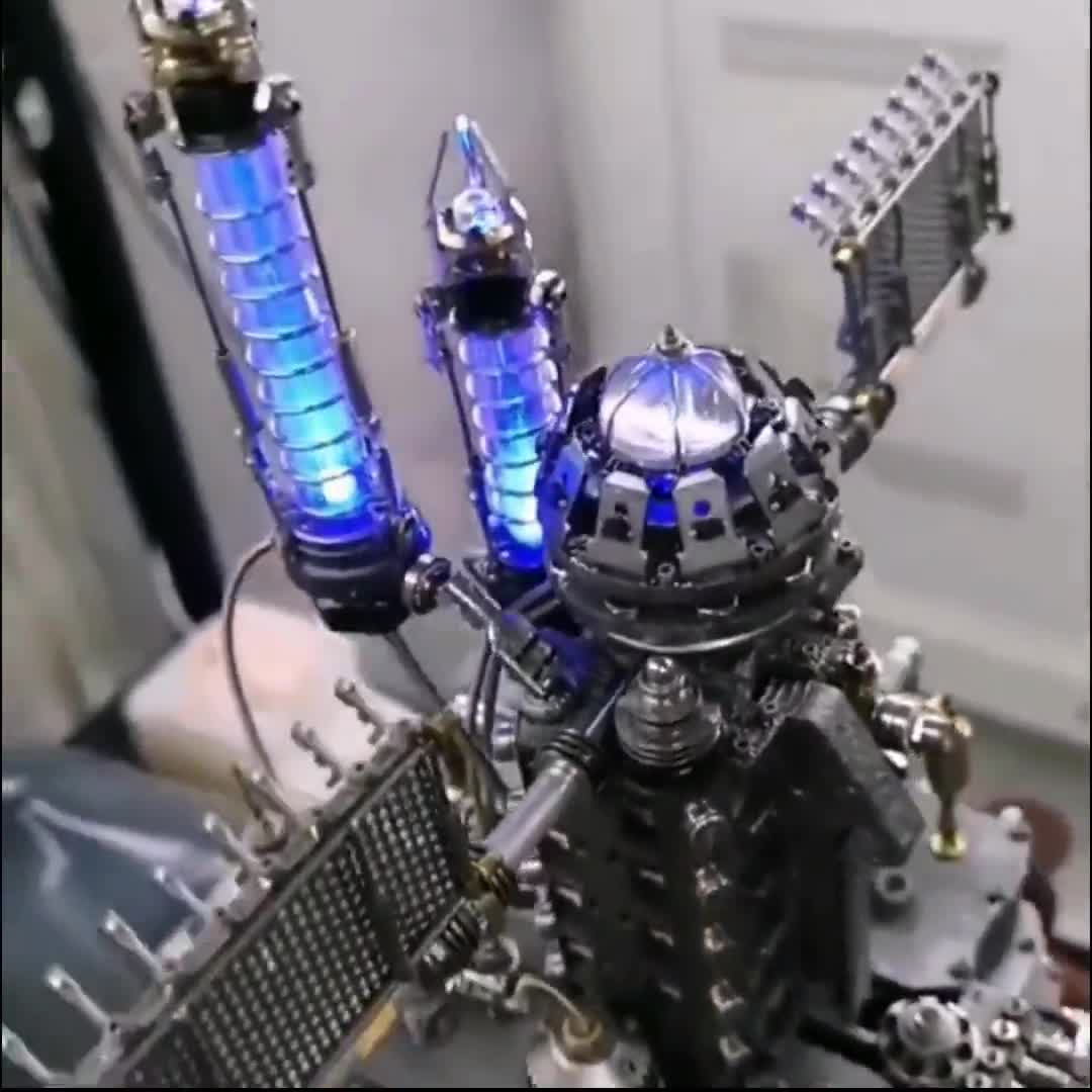 The Whale City Mechanical Mutant 3D Robot Creature Animals