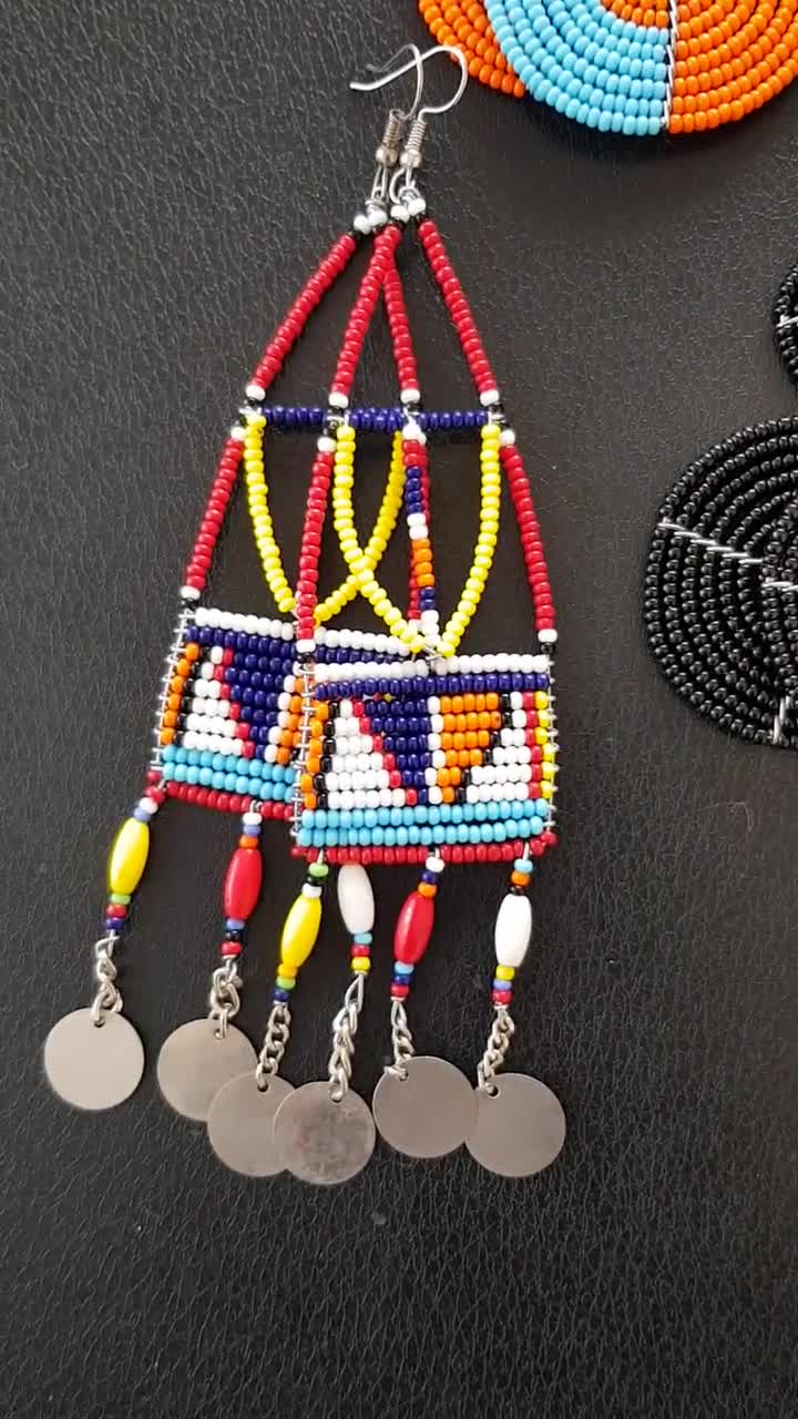 African Brass Bracelets, A Set of 5 Brass Bracelets, African