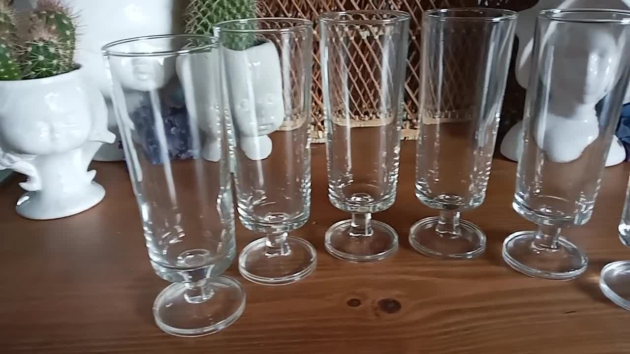 6 FLUTES N 7 MIREILLE - 6 COULEURS - Cristal Prestige