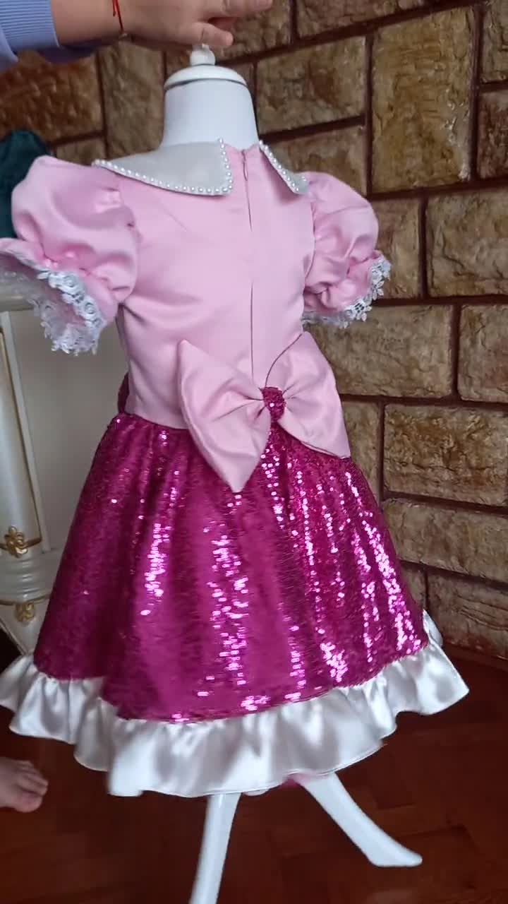 LOL DRESS FANSY for baby girls. Pink dress for girls. Tutu Dress,