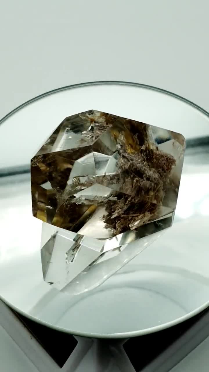 Cristal de Roche- inclusion-Cristal-Oxyde- World Gems Company