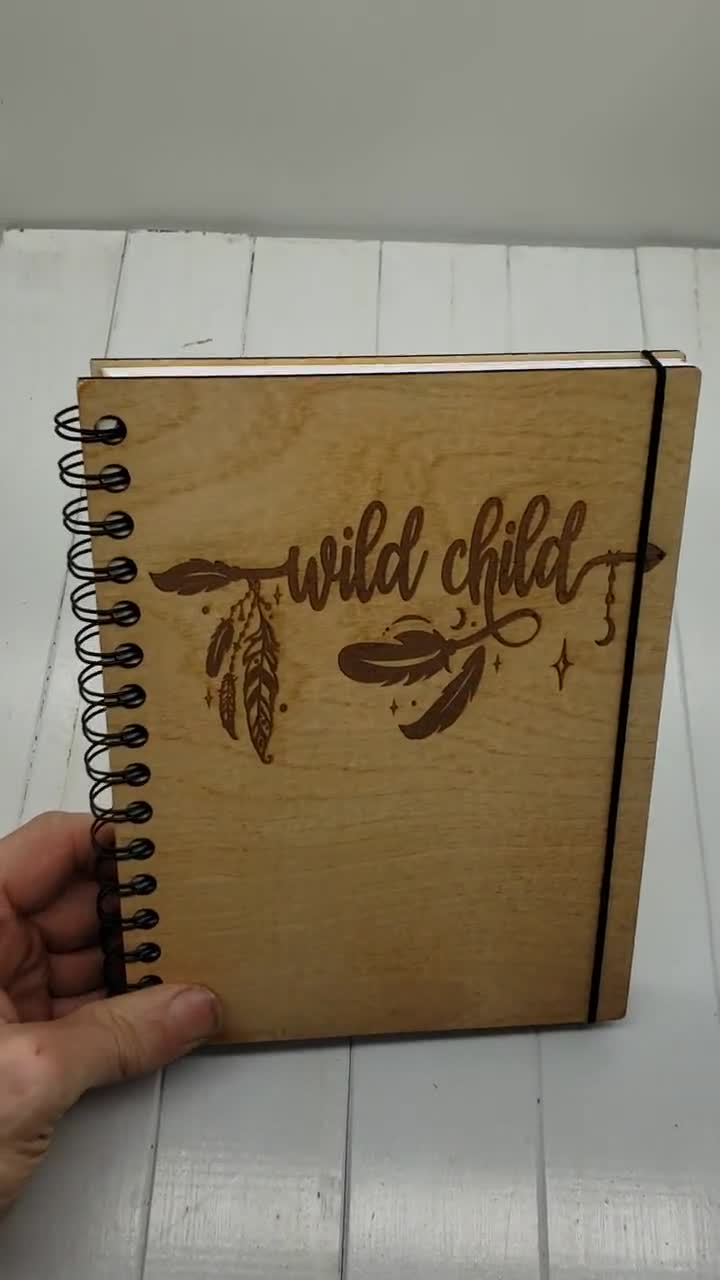 NEW Wild Child Mini Sketchbook Can Be Made Left Handed 