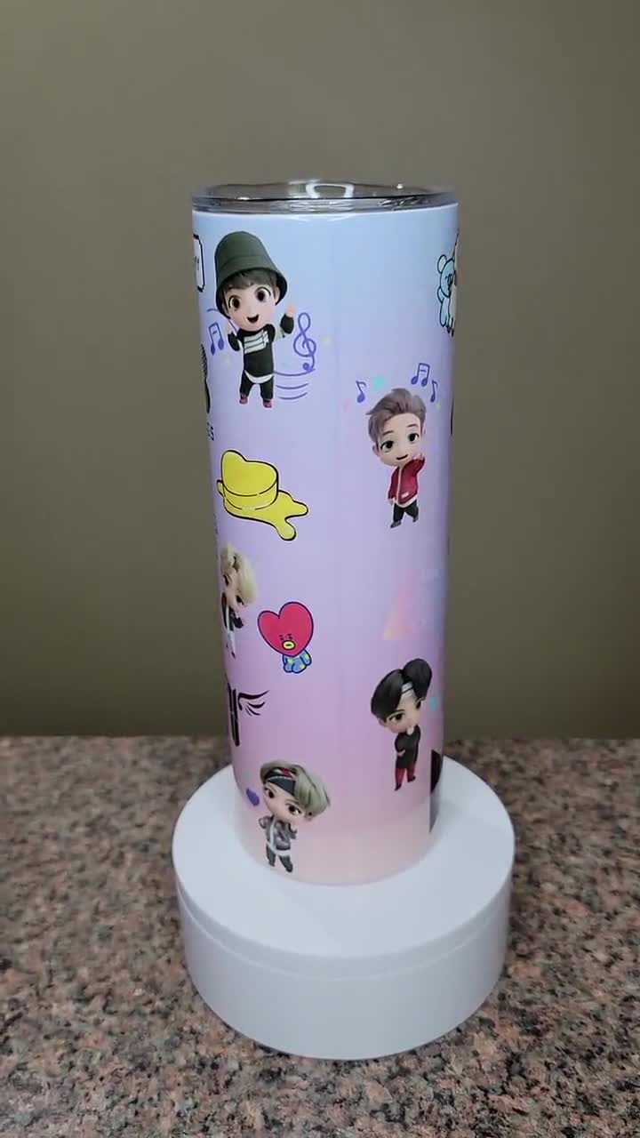 BTS Inspired Tumbler Custom Stainless Steel Insulated Personalized Army  Kpop 