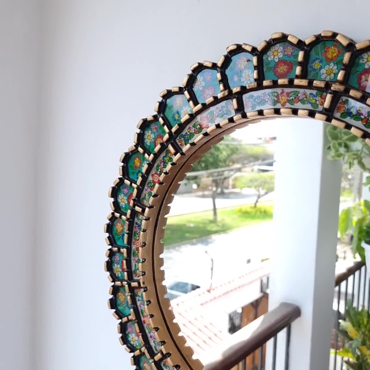 ペルーの鏡「アンティークミントコレクション」 - 室内装飾 - 壁掛け